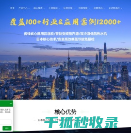 节能变频蒸汽源