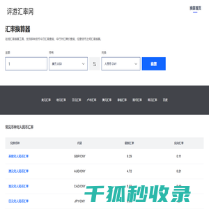 评游汇率网